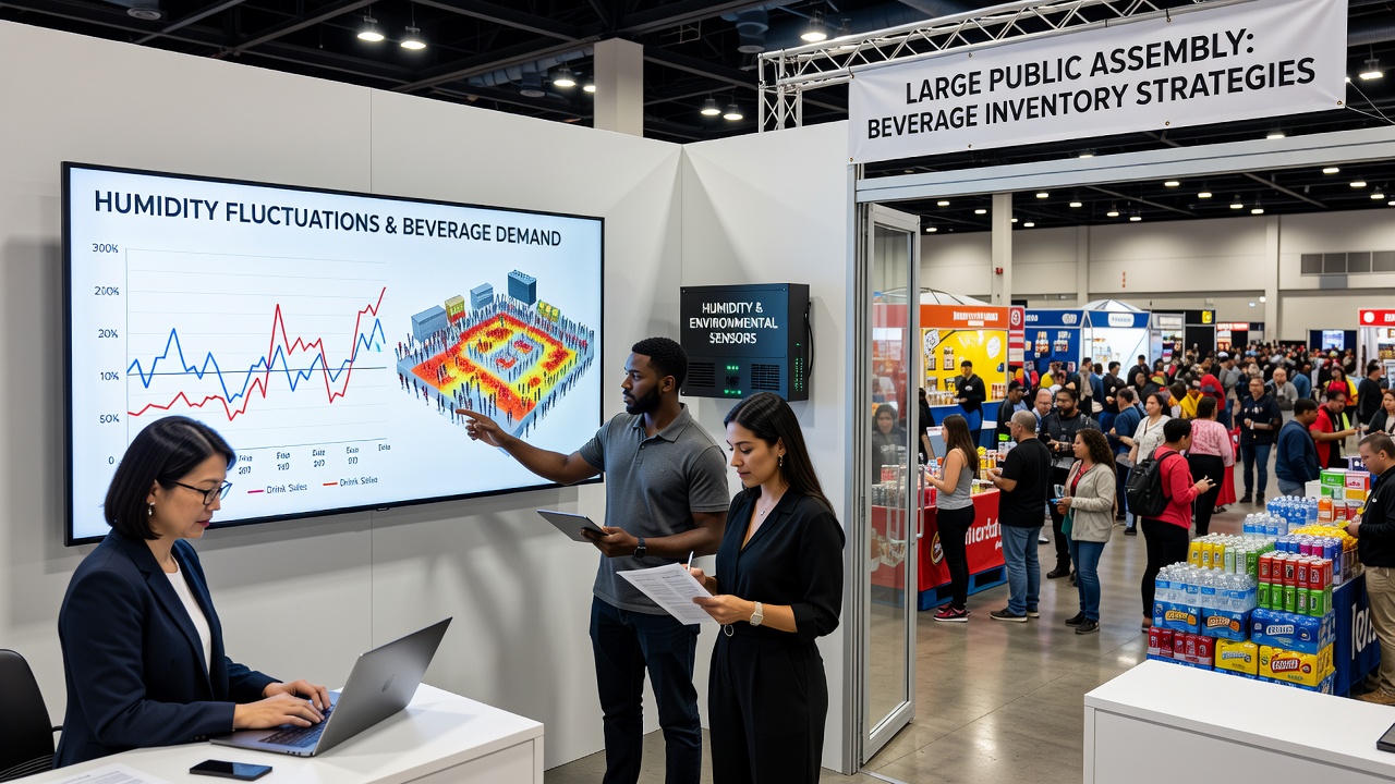 Analyzing Humidity Fluctuations to Refine Beverage Inventory Strategies at Large Public Assemblies